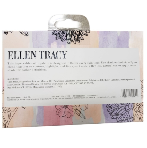 🆕️ Ellen Tracy Rosy Nudes Eyeshadow Palette - Picture 4 of 10